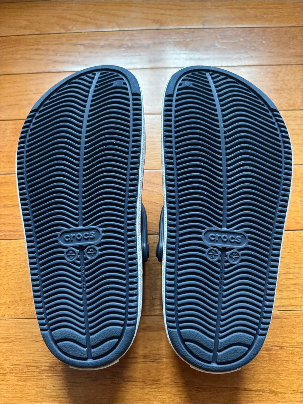 Navy Classic Crocs Clogs Women 7